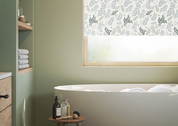 Breezy Leaves, Dewdrop - Twist&Fit Roller Blind - Image 5